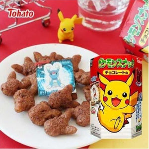 Snack Pokémon au maïs soufflé avec chocolat - chocolat 23G (TOHATO)