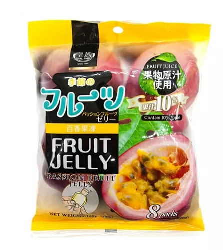 Fruit Jelly - Fruit de la passion, 160G (ROYAL FAMILY)
