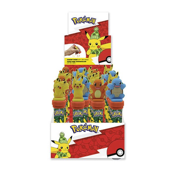 Bonbons Jelly beans Pokémon avec tampon - (différents designs, en aléatoire) 8G