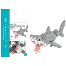 Charger l'image dans la galerie, Nanoblock Requin Blanc — Le Roi des Océans en Version Micro-Briques 🦈🌊
