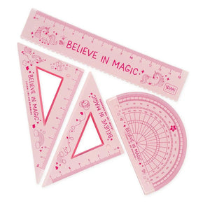 Set de géométrie super flexible x4pcs - You Rule!