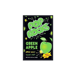 Pop Rocks - Sucre pétillant - Pomme Verte 9,5 Gr