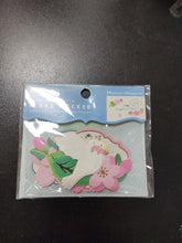 Charger l'image dans la galerie, Sachet de stickers décoratifs amifa, modèle Bleu avec motifs colombes et fleurs de cerisier sakura
