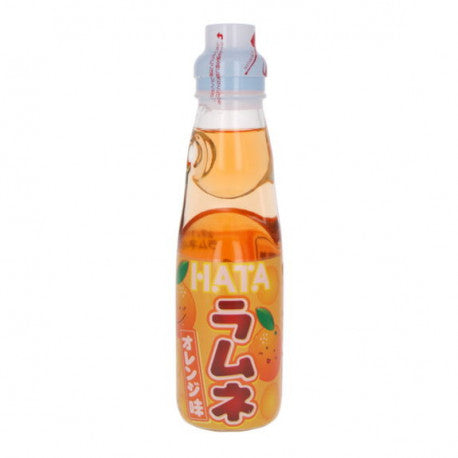 Limonade japonaise Ramune - Orange 200ml (HATAKOSEN)