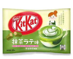Kit Kat japonais en pack - Matcha latte, 10PCS, 116G