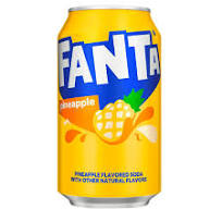 Fanta USA - ananas 355ml