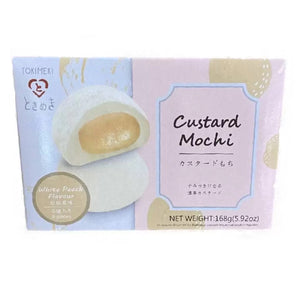 Mochi - Crème pâtissière Pêche blanche 6pcs - 168G (TOKIMEKI)