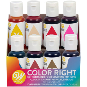 Wilton Color Right Colorant alimentaire Kit/8