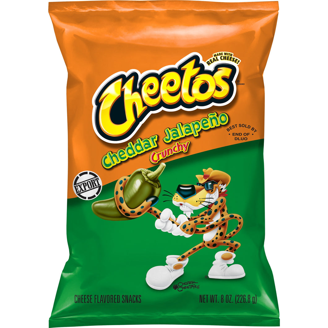 Cheetos version japonaise - Cheddar Jalapeno Crunchy 75g