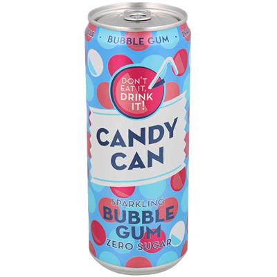 Candy Can - Sparkling Bubble Gum Zéro sucre