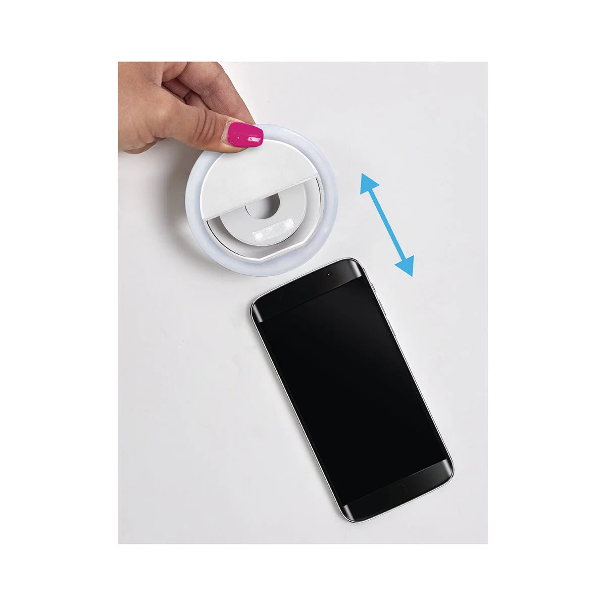 Charge USB Selfie LED Lumière Portable Téléphone Selfie Lampe Clip Luminous  pour iPhone (Noir) - Cdiscount Téléphonie