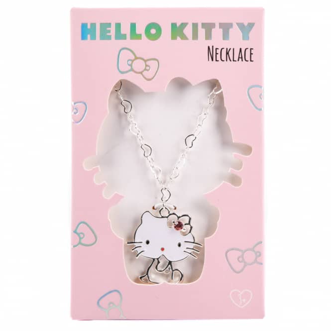 Collier hello kitty signe argent - Boutique hello kitty