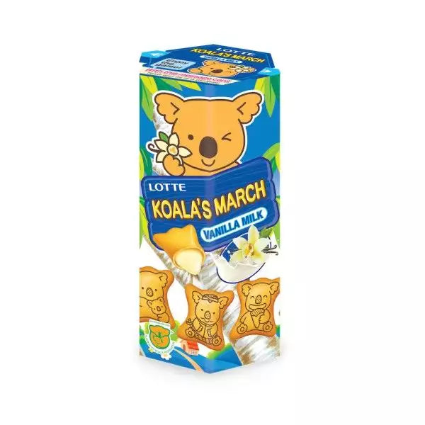 Biscuits Koala's march - vanille et lait 37G (LOTTE)