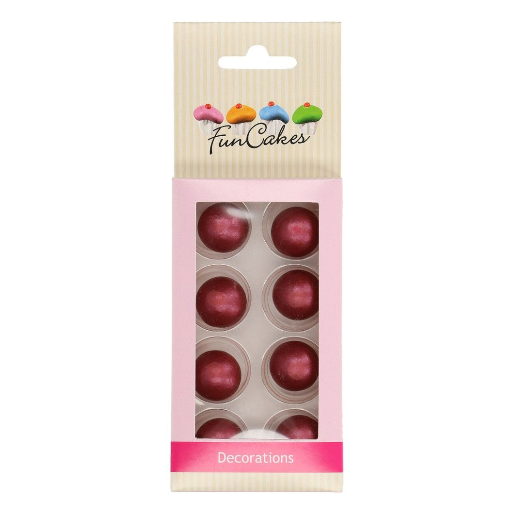FunCakes Boules Choco - Rubis Set/8