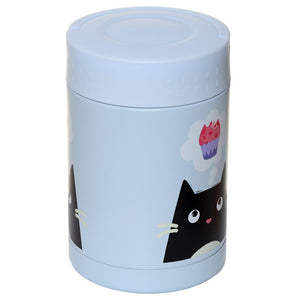 Boîte repas en acier inoxydable - 500ML Feline Fine chat