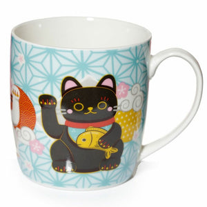 Mug en porcelaine - Maneki neko/ chat porte-bonheur