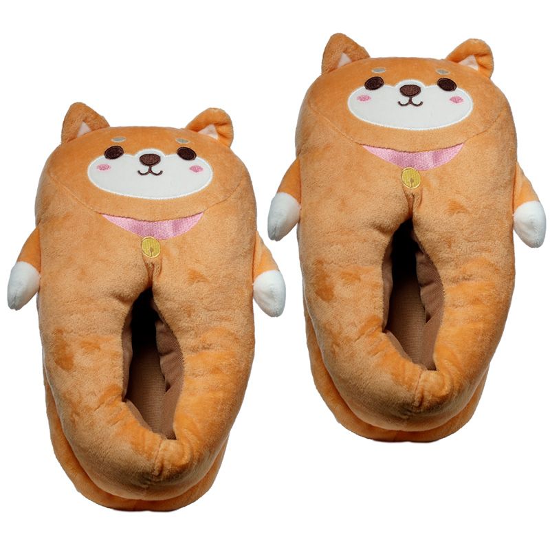 Pantoufles chien Shiba Inu (Taille Unique)