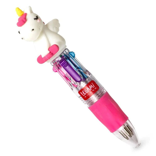Mini stylo 4 couleurs - Unicorn