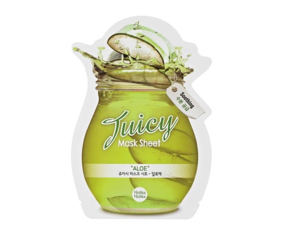 Feuille de masque Juicy - Aloe Vera (HOLIKA HOLIKA)