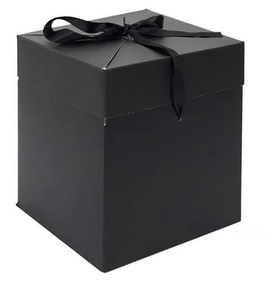 Boîte cadeau cubique carton pliable