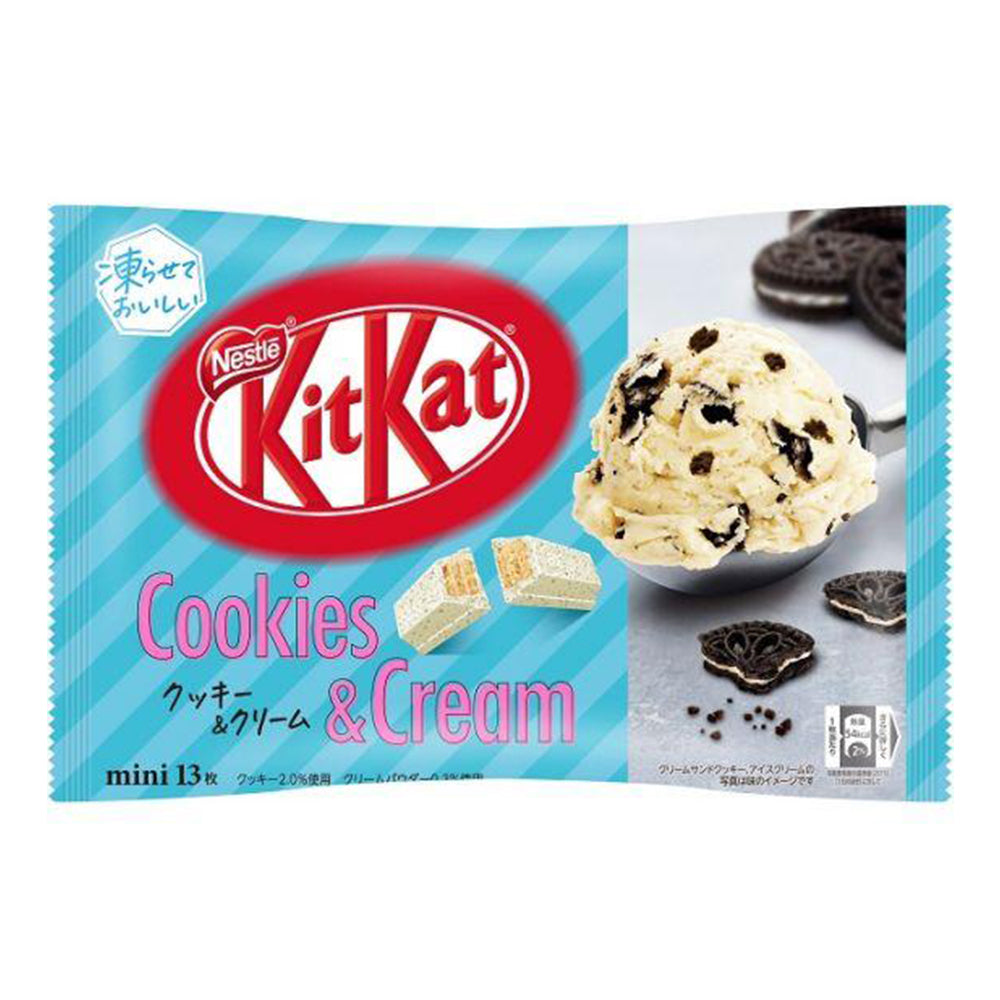 KitKat japonais Cookie & Cream 128,7g