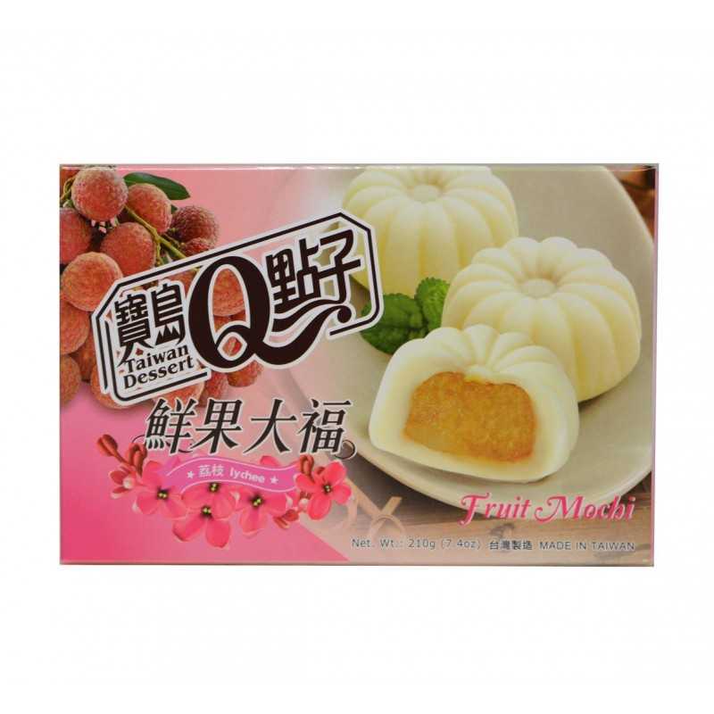 Mochi Fruit - Lychee 6pcs - 210G (TAIWAN DESSERT Q)