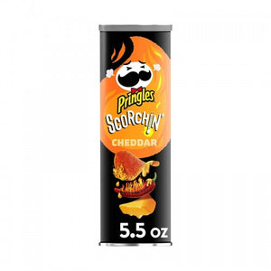 Pringles Scorchin - cheddar épicé 158G
