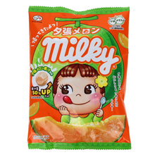 Charger l&#39;image dans la galerie, Bonbons caramels au lait Milky Peko-Chan - melon 6*76G (FUJIYA)
