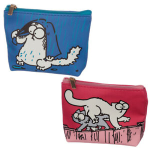 Porte-monnaie Simon's cat - bleu ou rose