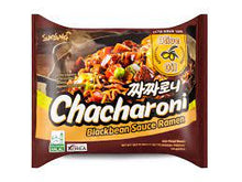 Charger l&#39;image dans la galerie, Nouilles Chacharoni - Blackbean sauce/sauce soja noir (SAMYANG) 140G
