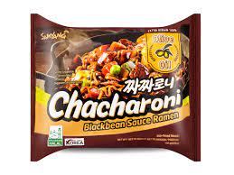 NOUILLES CHACHARONI - Blackbean sauce/sauce soja noir (SAMYANG) 140G